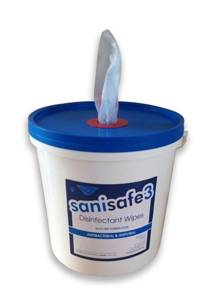 Antiviral Wipes Bucket 1 x 1500 SaniSafe