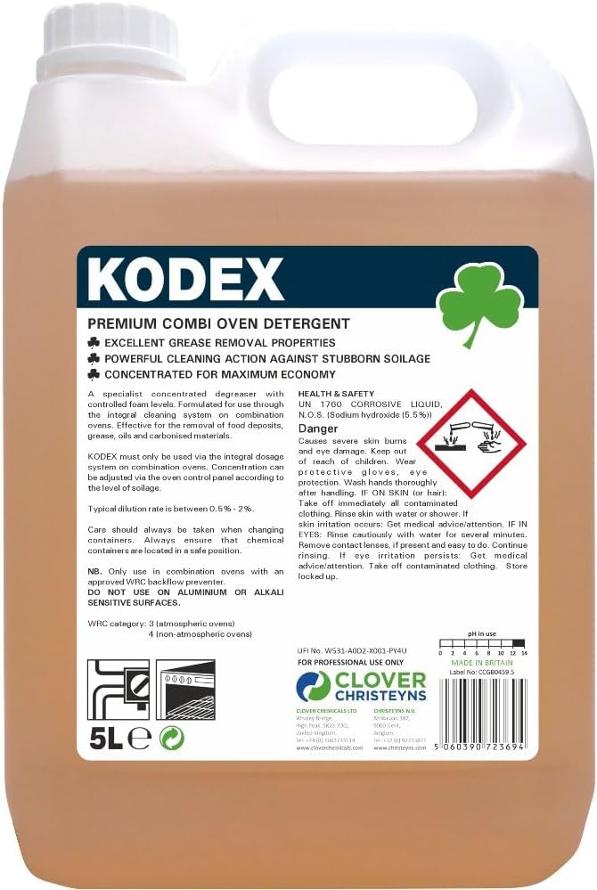 Kodex Combi Oven Detergent Clover