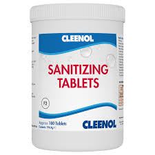 Sanitising Chlorine Tablets Cleenol