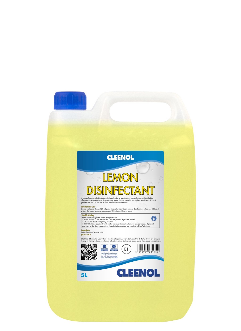 Lemon Disinfectant 5L