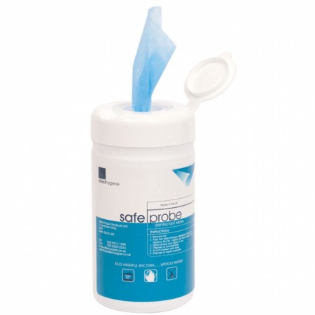 Probe Wipes Tub SafeProbe