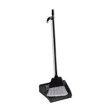 Long Handled Lobby Dust Pan & Brush Set Heavy Duty