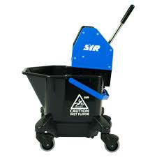Combo Kentucky Mop Bucket w Wringer/Castor SYR TC20-R