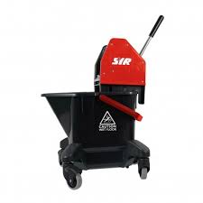 Combo Kentucky Mop Bucket w Wringer/Castor SYR TC20-R