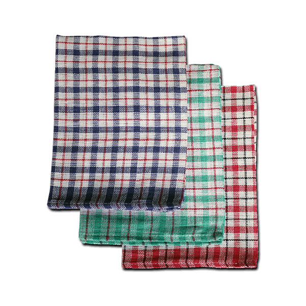 Cotton Tea Towel Mini Check