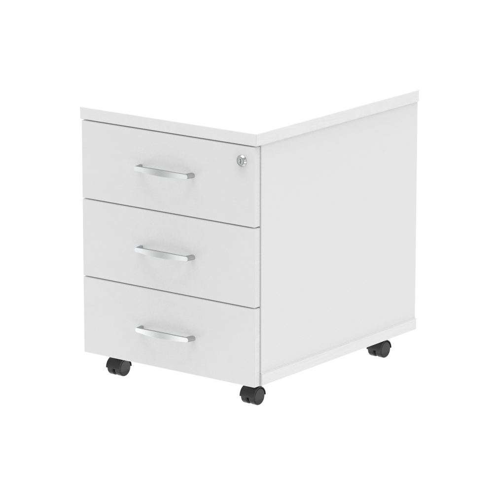 3-Drawer Pedestal 600mm Deep