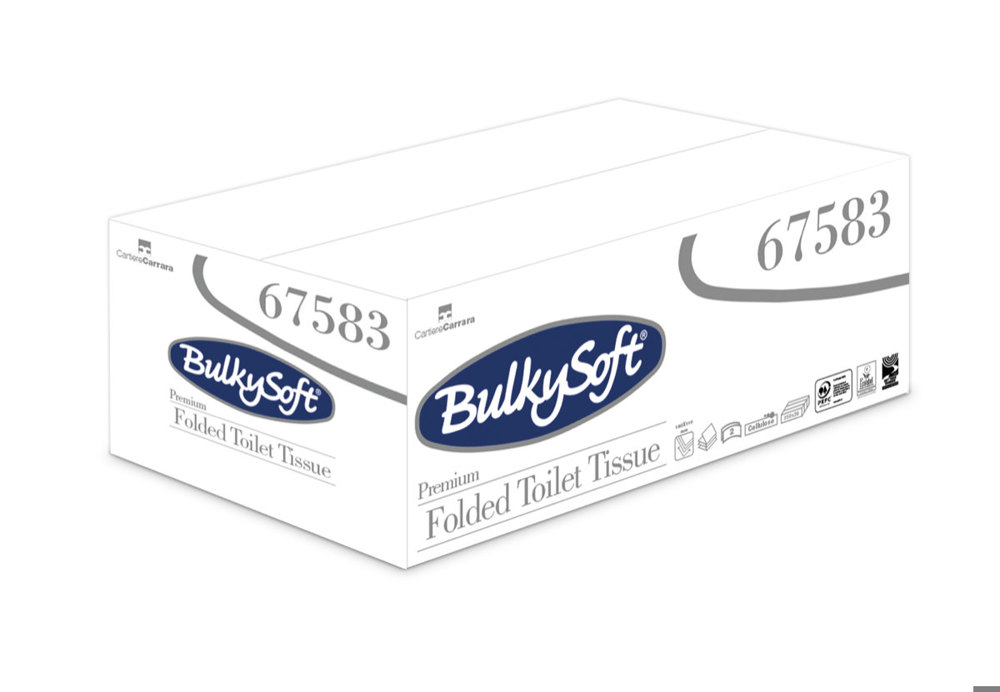 Bulk Pack Toilet Tissue Bulkysoft 67583