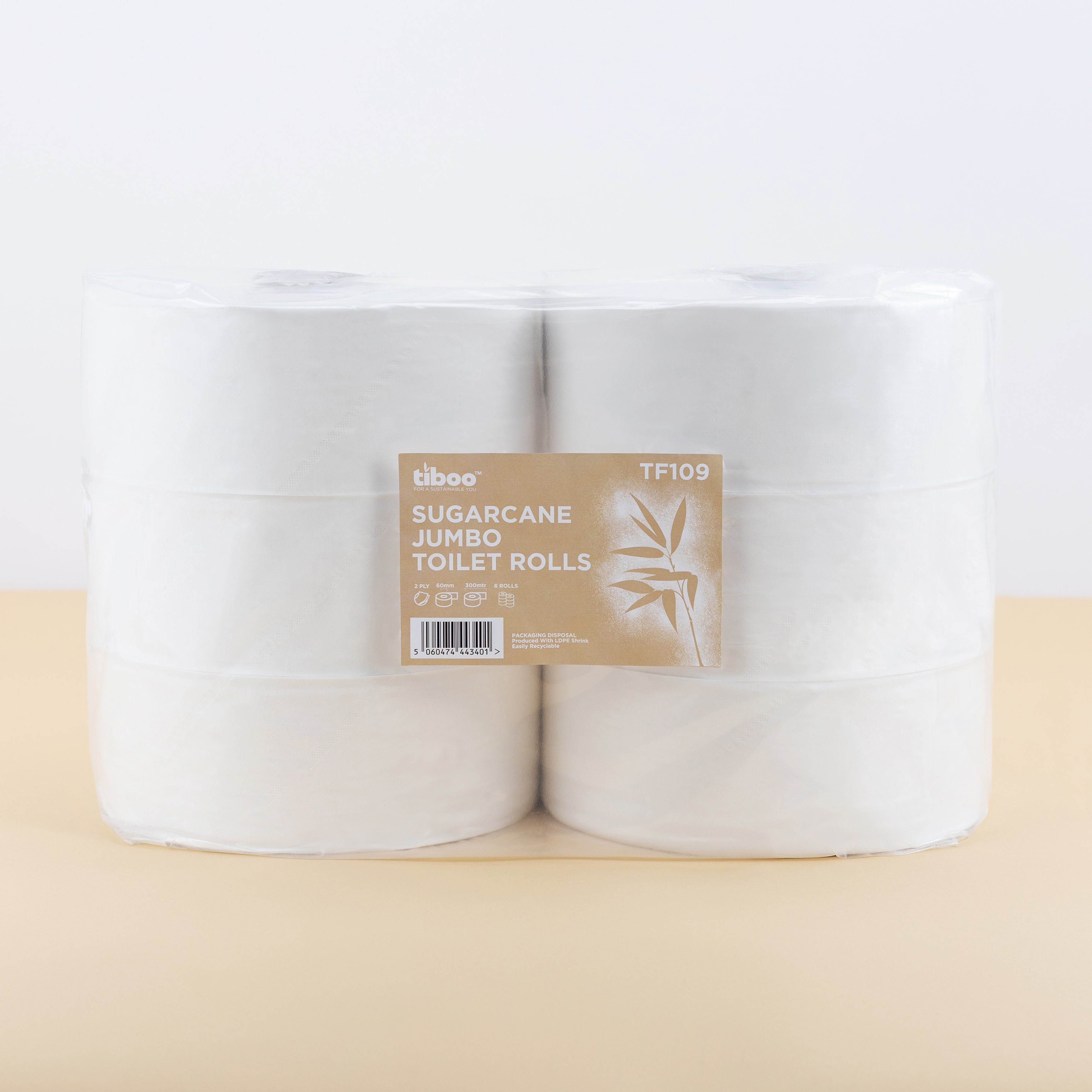Toilet Roll Sugarcane SmartOne Equiv. Tiboo