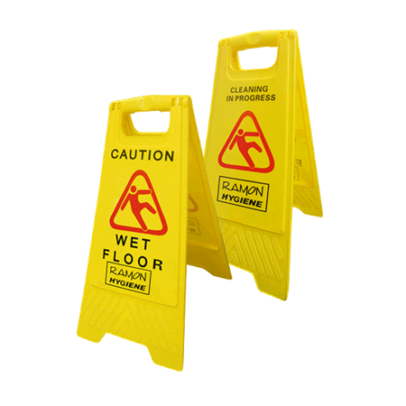 Dual Wet Floor Warning A-Frame Sign