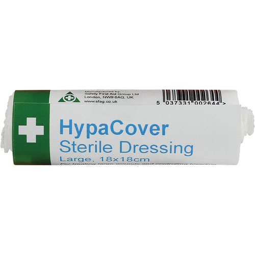 First-Aid Dressings Sterile Non-Adherent Large, 18x18cm