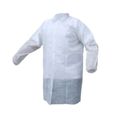 Non Woven Visitor Coat with Velcro Small