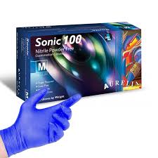 Powder Free Nitrile Glove Sonic