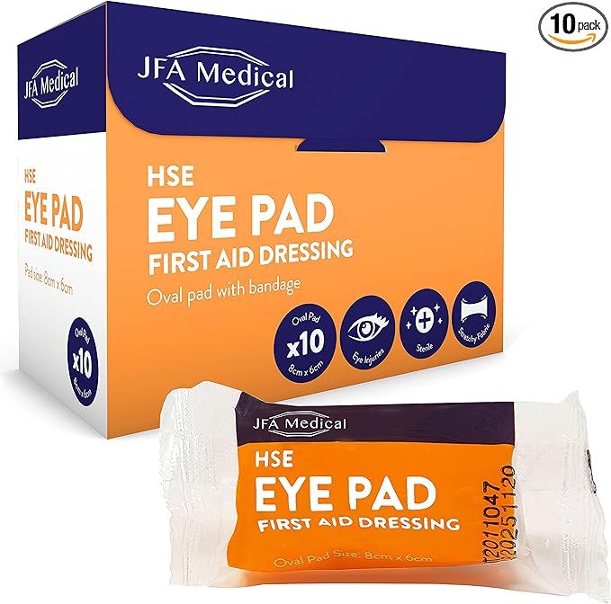 Eye Pad Bandage No16 Box of10
